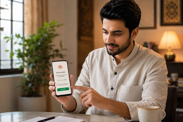 Step 2 — Aadhaar verify and register for ₹499