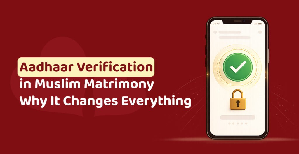 aadhaar verified matrimony humraah india